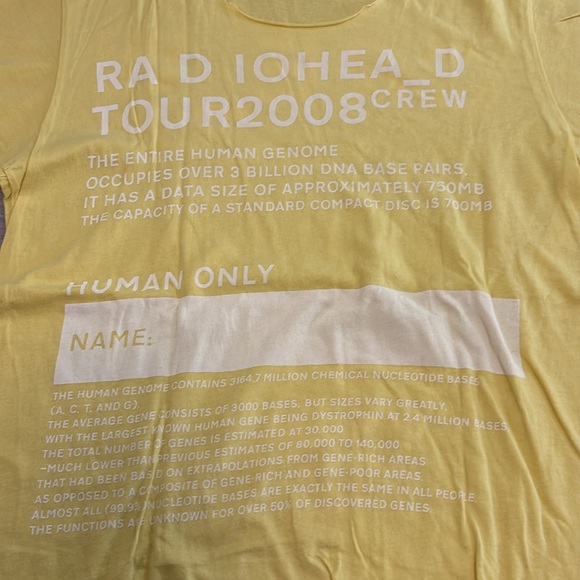 2 T-shirts Radiohead official WASTE - Picture 7 of 7